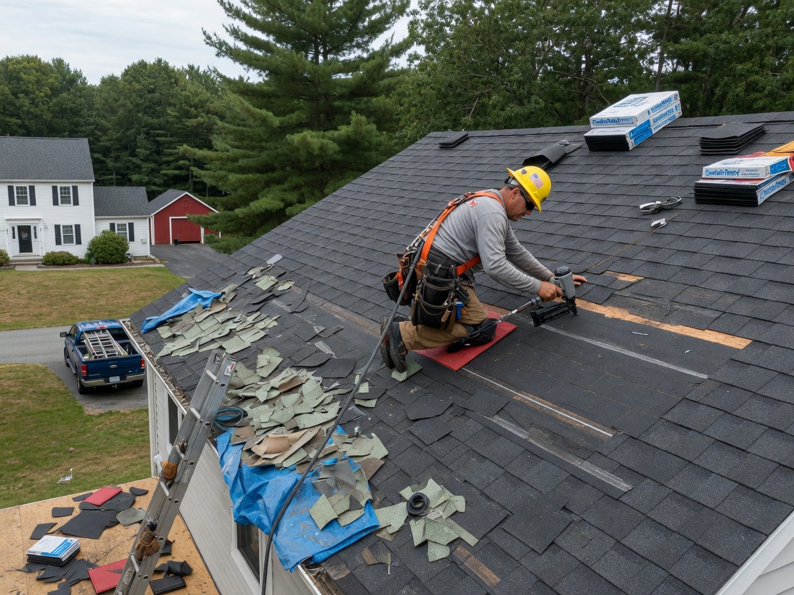 Roof Installation in Boxborough, MA